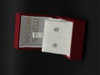 Orecchini Gioielleria Dossena  in Oro bianco Diamante 0.09 Ct OROR-107-253 - OROR-107-253